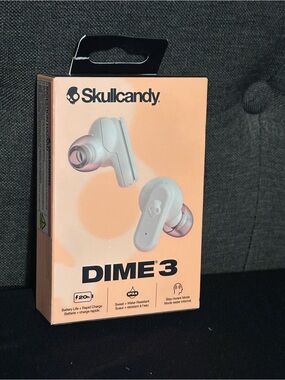 Skullcandy Dime 3 True Wireless Earbuds — Pink/White